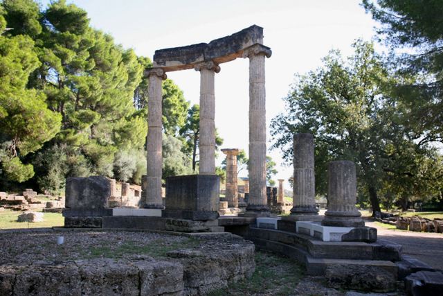 Ancient Olympia - The Philippeion 